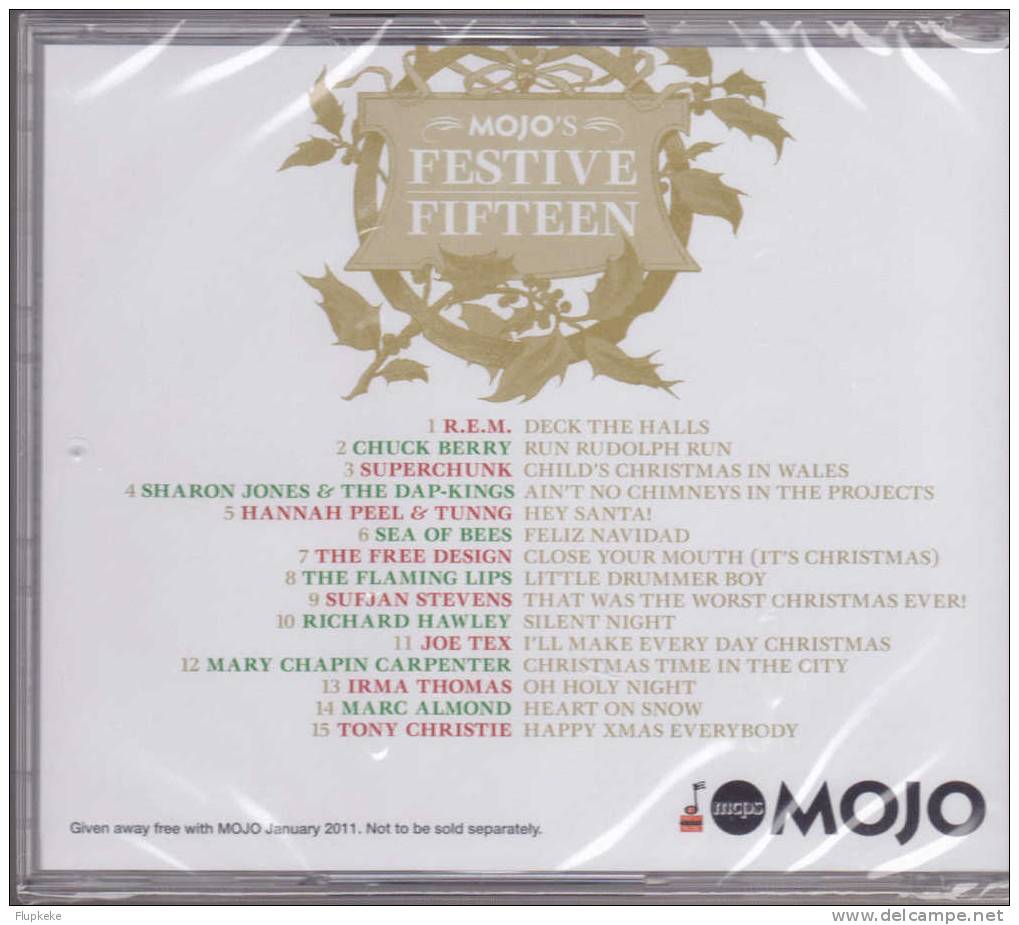 Mojo 206 January 2011 Queen With Cd Festive Fifteen - Entretenimiento
