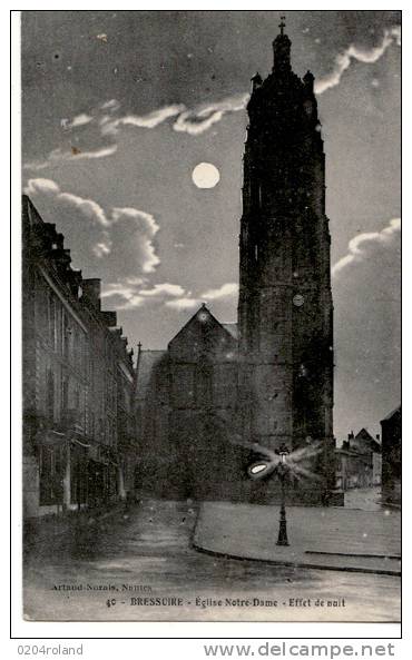 Bressuire - Eglise Notre Dame - Effet De Nuit : Achat Immédiat - Bressuire