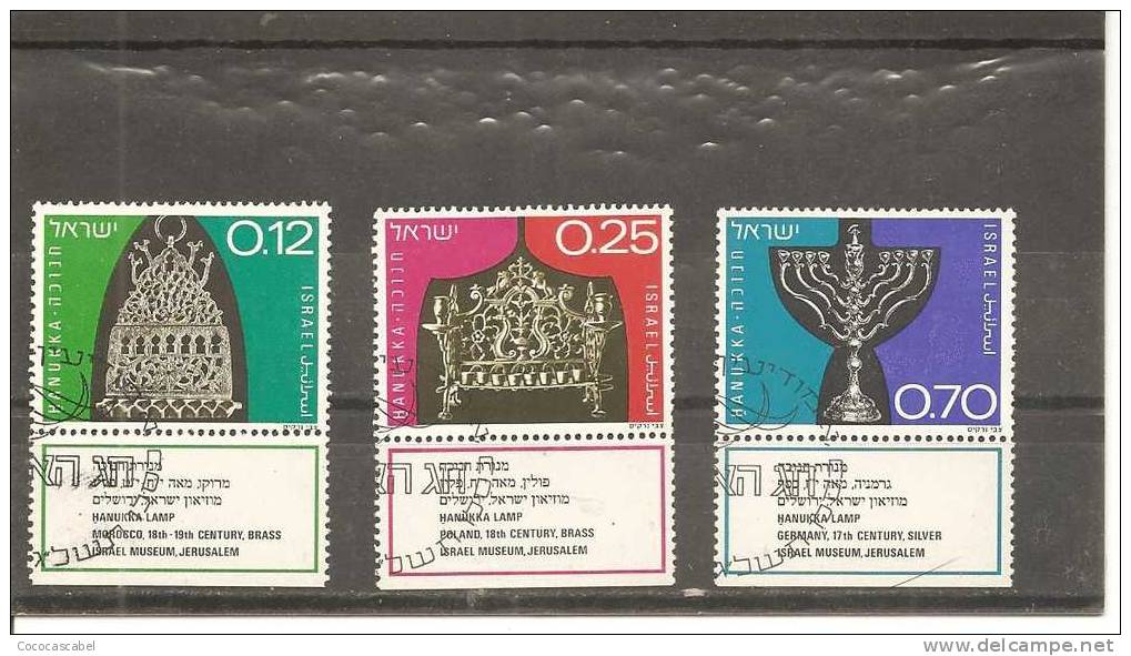 Israel. Nº Yvert 503-05-tab (usado) (o). - Used Stamps (with Tabs)