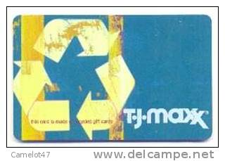 T-J-Maxx  U.S.A. Gift Card,   Carte Cadeau Pour Collection # 31 - Treuekarten