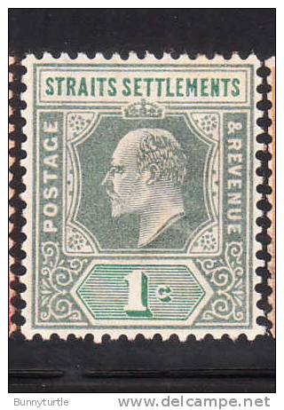 Straits Settlements 1906-11 King Edward VII 1c Mint - Straits Settlements