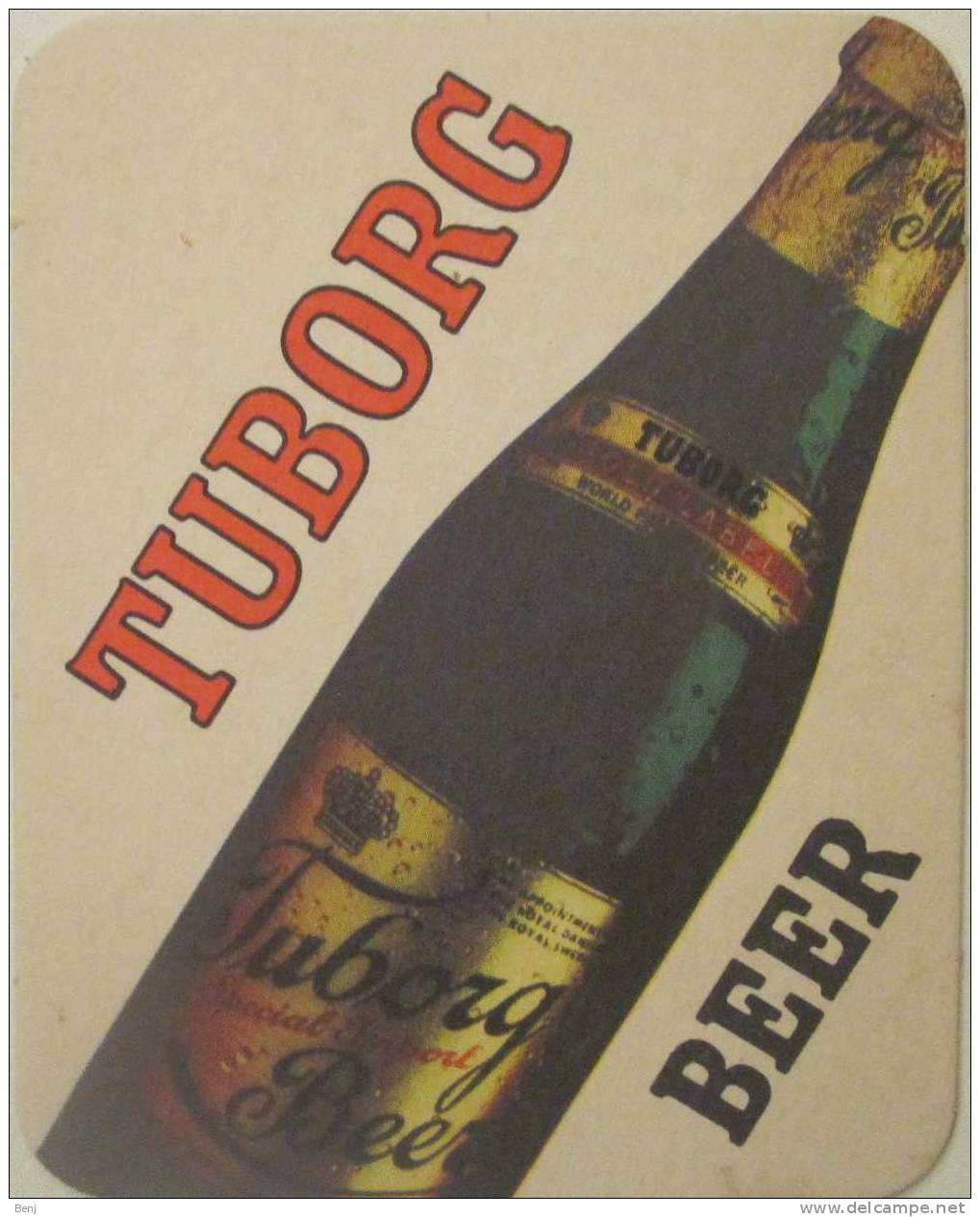 Sous-bock TUBORG BEER (R) - Sous-bocks