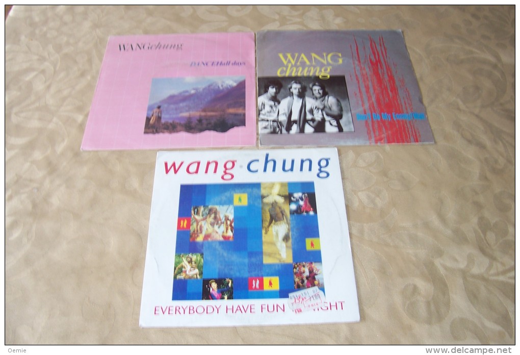 WANG CHUNG °  LOT DE 3 / 45 TOURS - Complete Collections