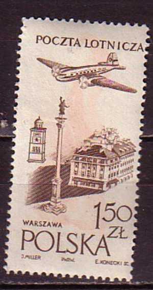 R3815 - POLOGNE POLAND AERIENNE Yv N°42 * - Unused Stamps
