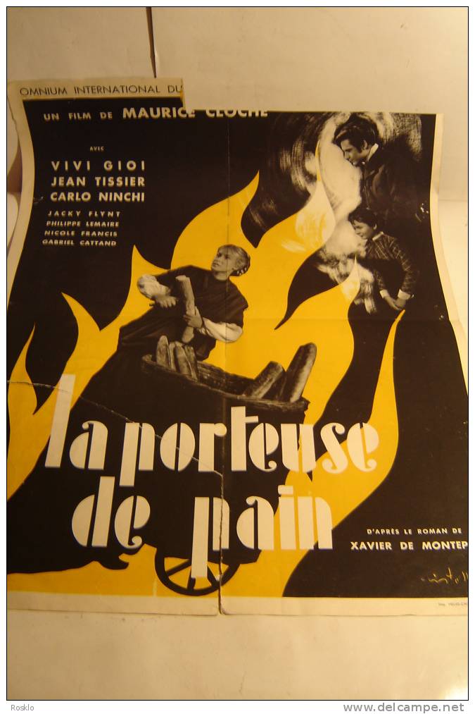 SCENARIO AFFICHETTE / LA PORTEUSE DE PAIN 1950 / DANS L ETAT - Posters