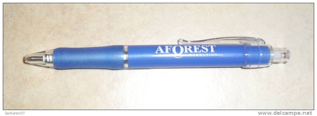 Stylo Publicitaire Papermate Advertising Pen Esferografica Publicitaria AFOREST FORMATION FRANCE - Stylos