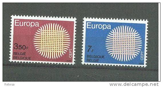 BELGIE  EUROPA ZEGELS  1970  ** - 1970