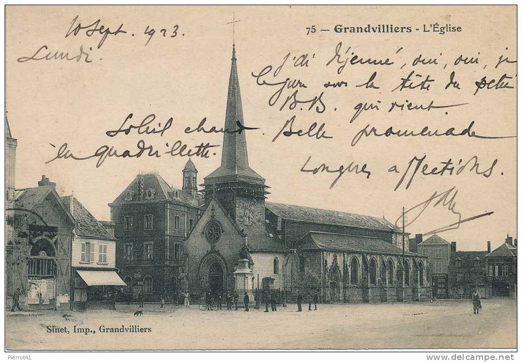 GRANDVILLIERS - L'Église - Grandvilliers