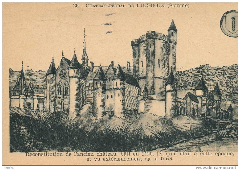 LUCHEUX - Château Féodal - Lucheux