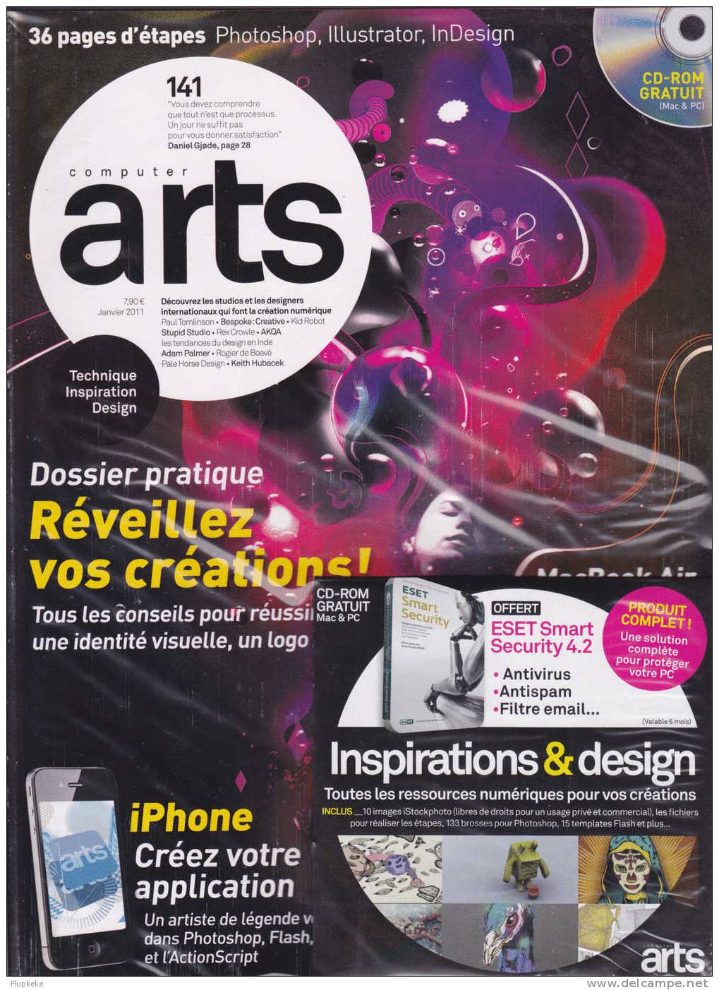 Computer Arts 141 Janvier 2011 Réveillez Vos Créations ! - Informática