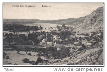 Albania Shkodra Unused Vintage Postcard - Albanie