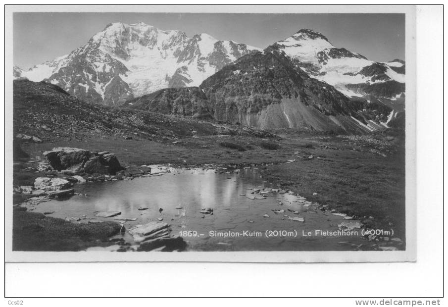 Simplon-Kulm Le Fletschhorn - Simplon