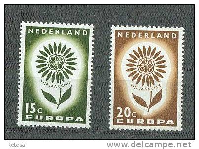 NEDERLAND  EUROPA ZEGELS 1964  ** - 1964