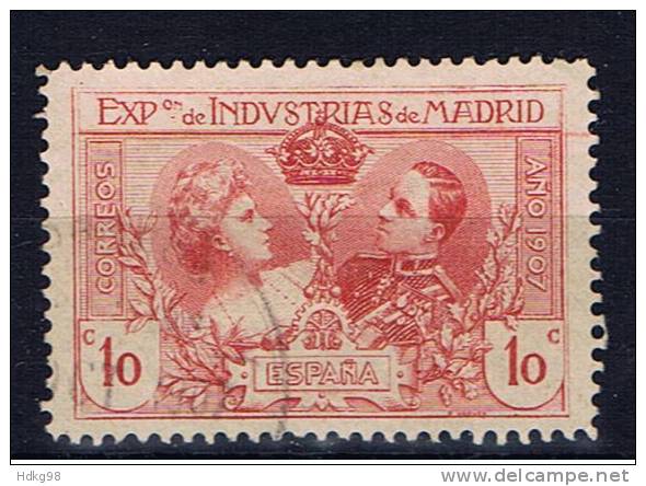 E Spanien 1907 Mi AIa Königsporträt - Used Stamps