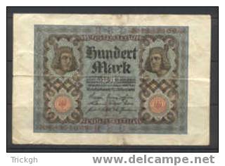 Deutschland Reichsbanknote 100M 1920 - 100 Mark