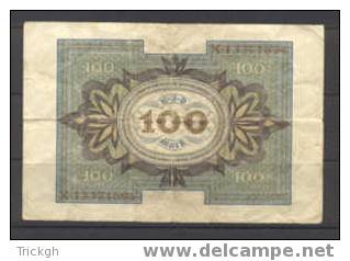 Deutschland Reichsbanknote 100M 1920 - 100 Mark
