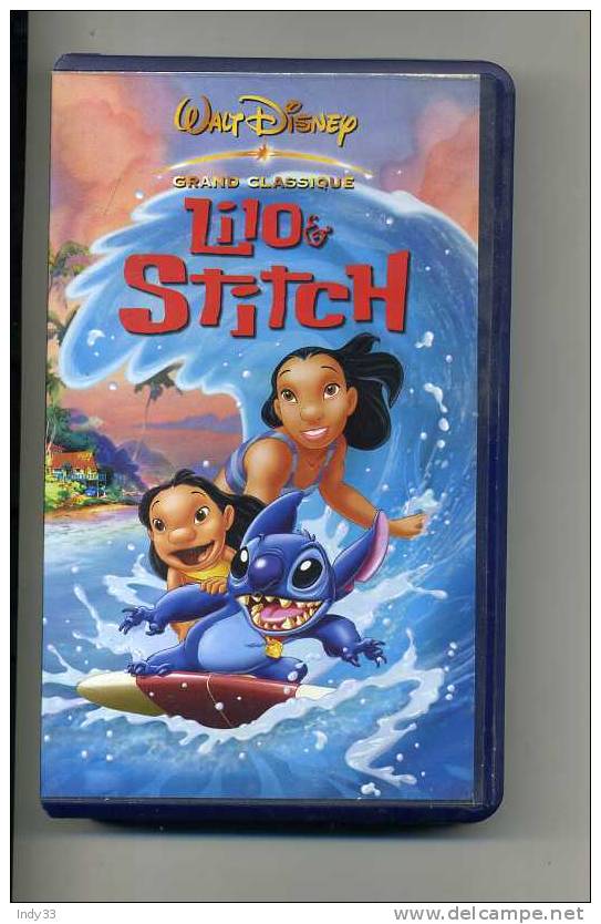 CASSETTE VIDEO LILO & STITCH . WALT DISNEY  BUENA VISTA 2002 - Cartoons