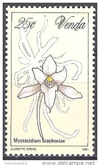 Venda 1981 Michel 49 Neuf * Cote (2002) 1.10 Euro Orchidée - Venda