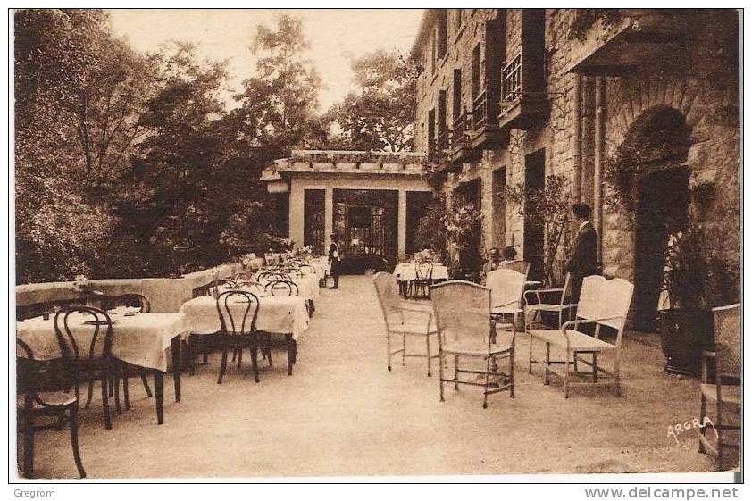 48 : Gorges Du Tarn , Grand Hotel Du Rozier : Tél 1 à Peyreleau , La Terrasse - Altri & Non Classificati