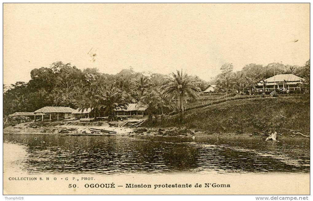 OGOOUE - Mission Protestante De N´GOMA - TBE, Neuve, 2 Scans - Gabón