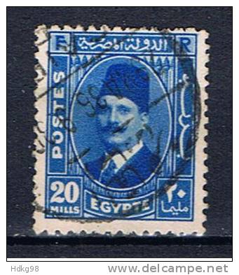 ET+ Ägypten 1936 Mi 219 Fuad - Oblitérés