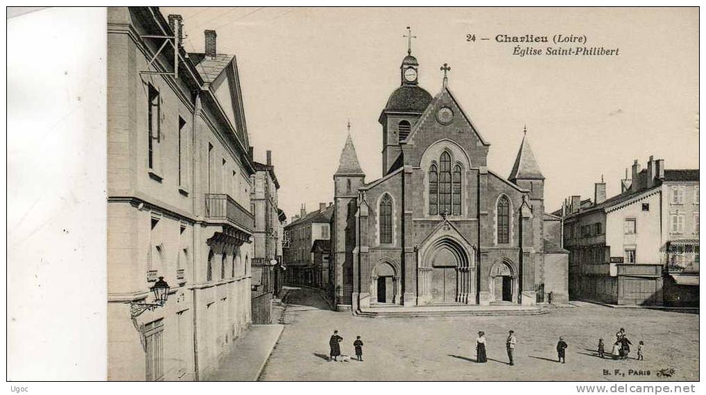 CPA - 42 - CHARLIEU - Eglise Saint-Philibert - 231 - Charlieu