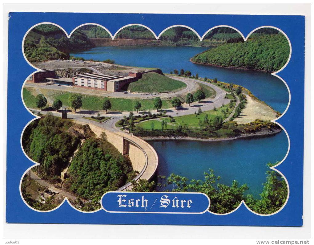 ESCH SUR SURE - Lac De La Haute Sure - Barrage Et Station D'epuration - Esch-sur-Sure