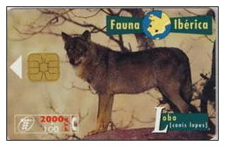 # SPAIN PU106 Lobo 2100 Orga 04.96 Tres Bon Etat -animal- - Otros & Sin Clasificación