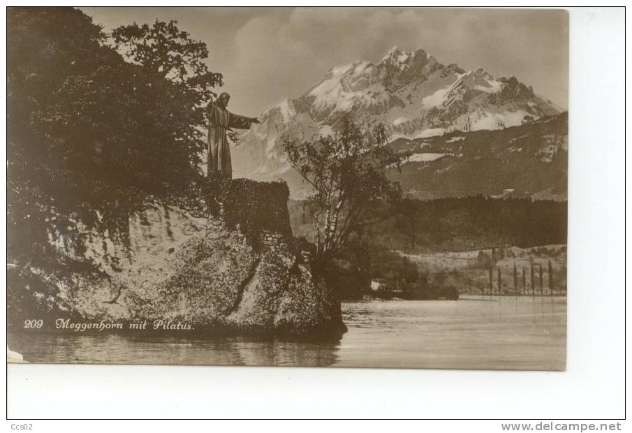 Meggenhorn Mit Pilatus - Meggen