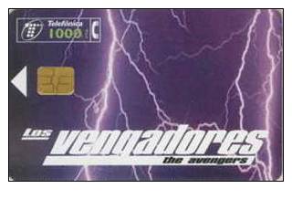 # SPAIN A8  Los Vengadores The Avengers 1000 Orga 09.98 Tres Bon Etat - Otros & Sin Clasificación