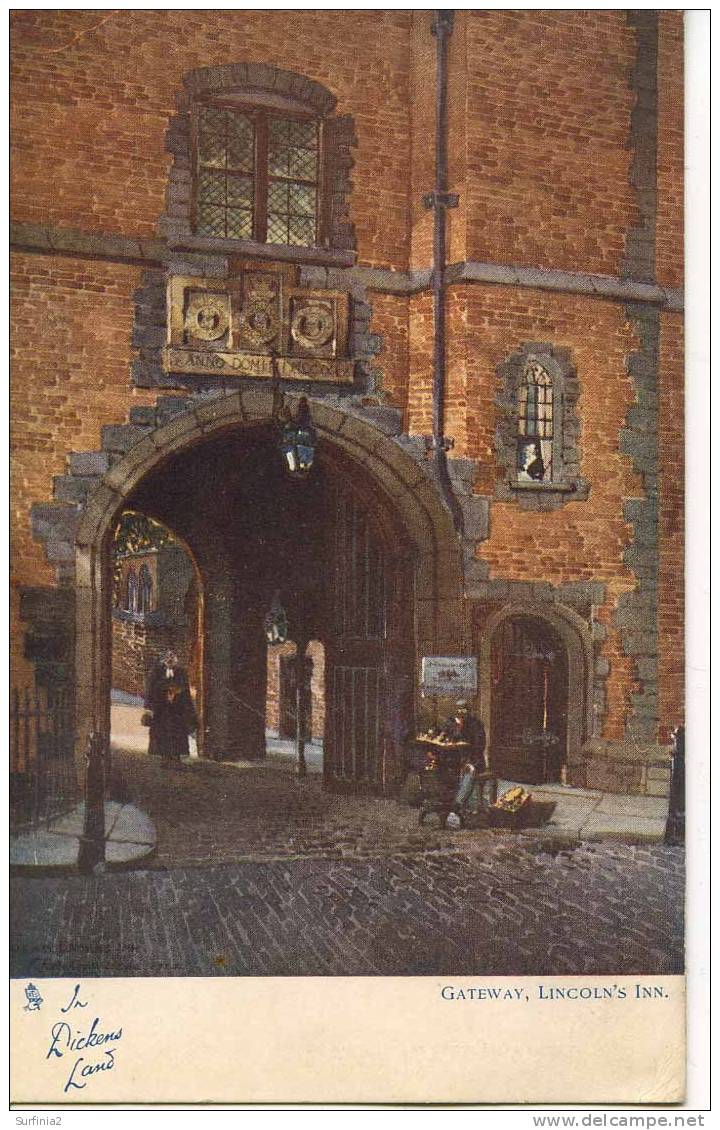 TUCKS OILETTE SERIES 1164 - IN DICKENS LAND - THE GATEWAY, LINCOLN'S INN - Other & Unclassified