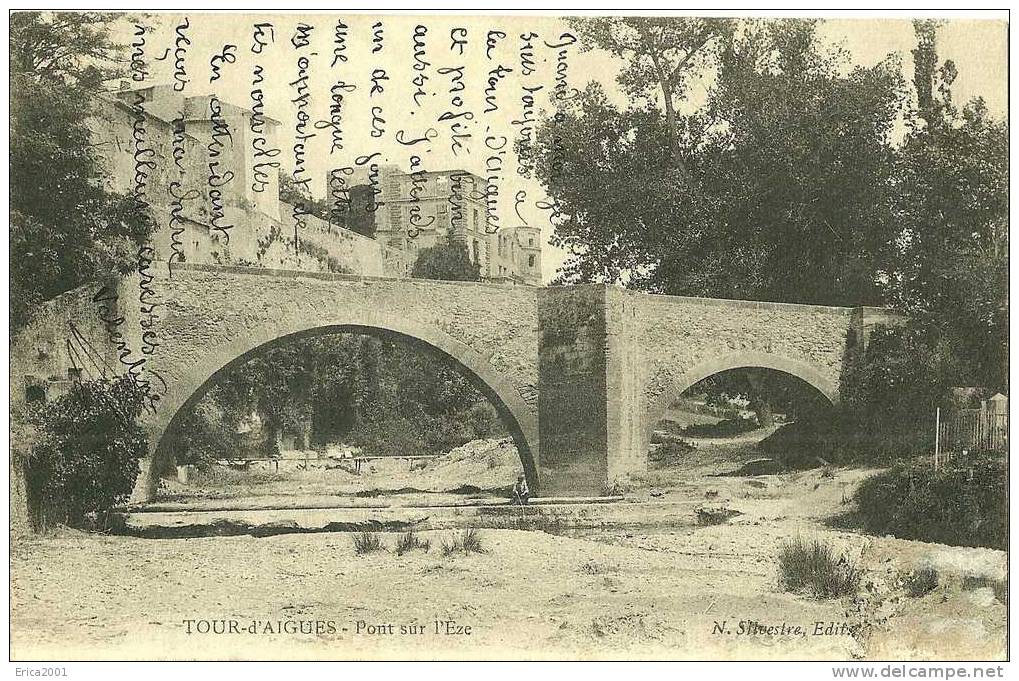 La Tour D´Aigues. Pont Sur L´èze. - La Tour D'Aigues