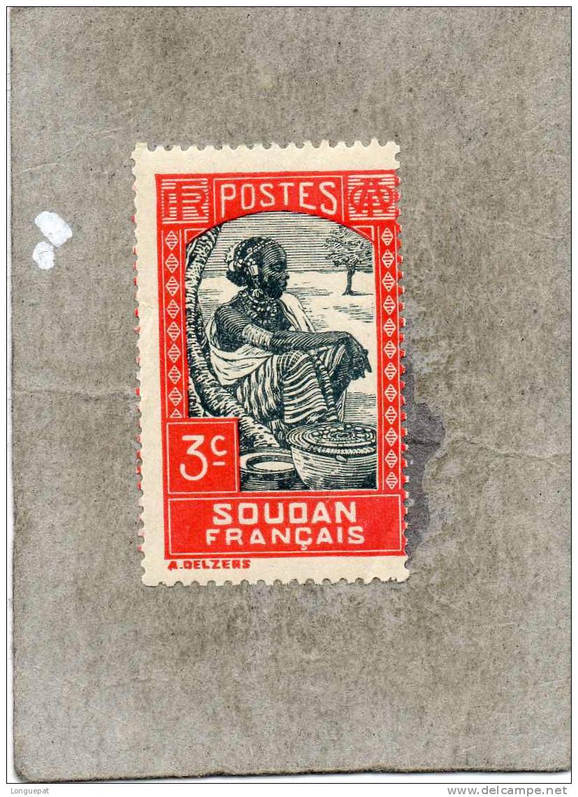 SOUDAN : Laitière Peulh Au Marché - Unused Stamps