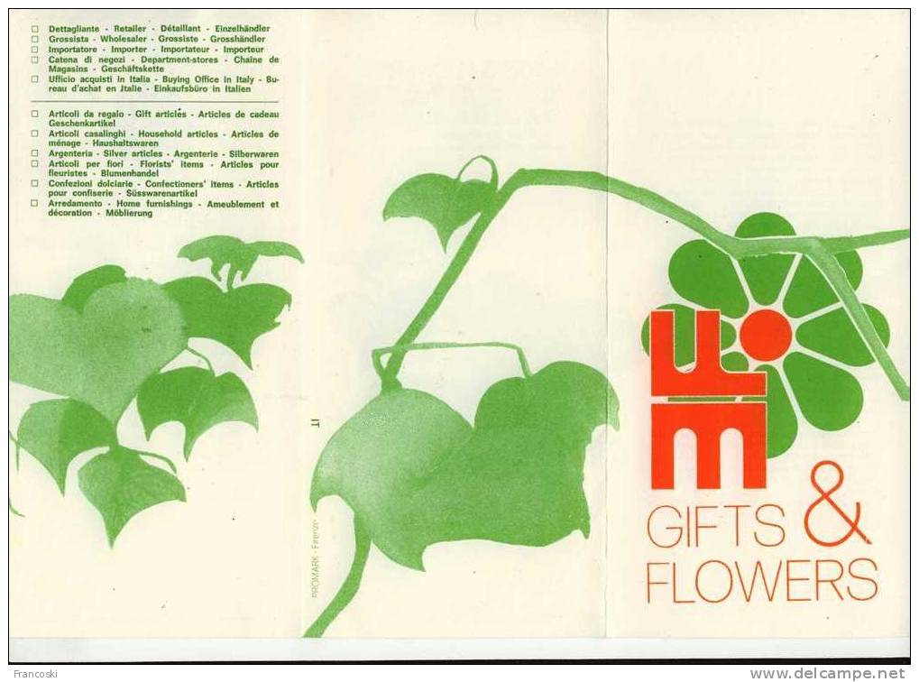 FIRENZE-FLORENCE MART-GIFTS & FLOWERS-1981-Fortezza Da Basso- - Andere & Zonder Classificatie
