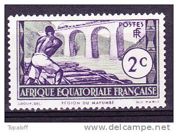 A.E.F   N° 34 Neuf Sans Gomme - Unused Stamps