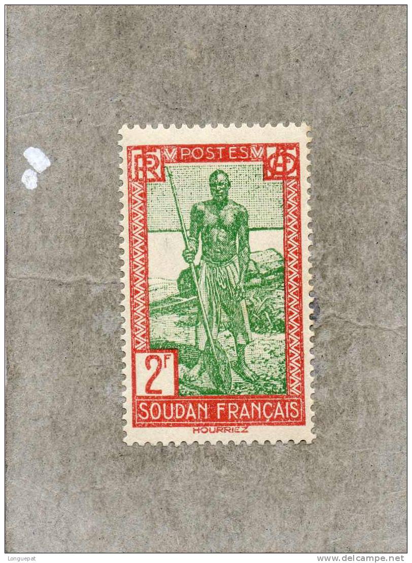 SOUDAN : Batelier Du Niger - Unused Stamps