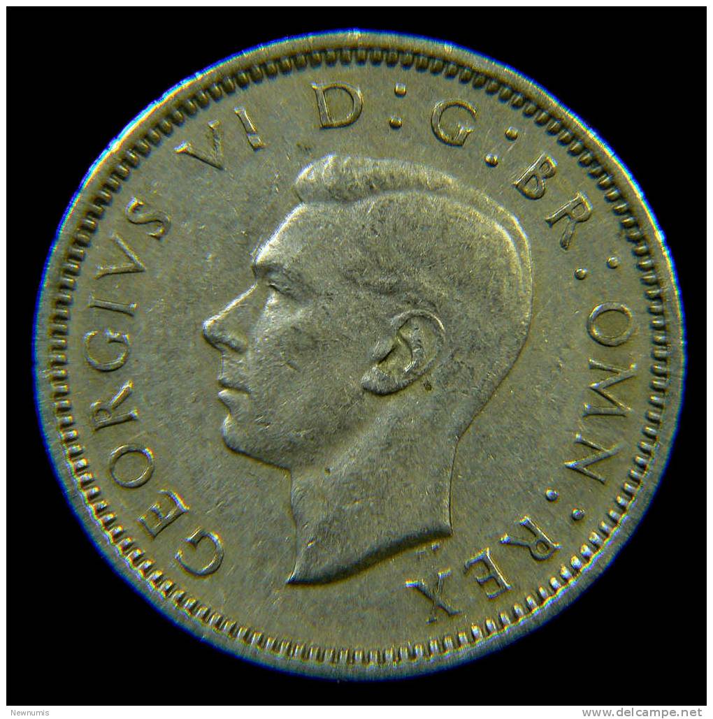 GRAN BRETAGNA 6 PENCE 1950 - H. 6 Pence