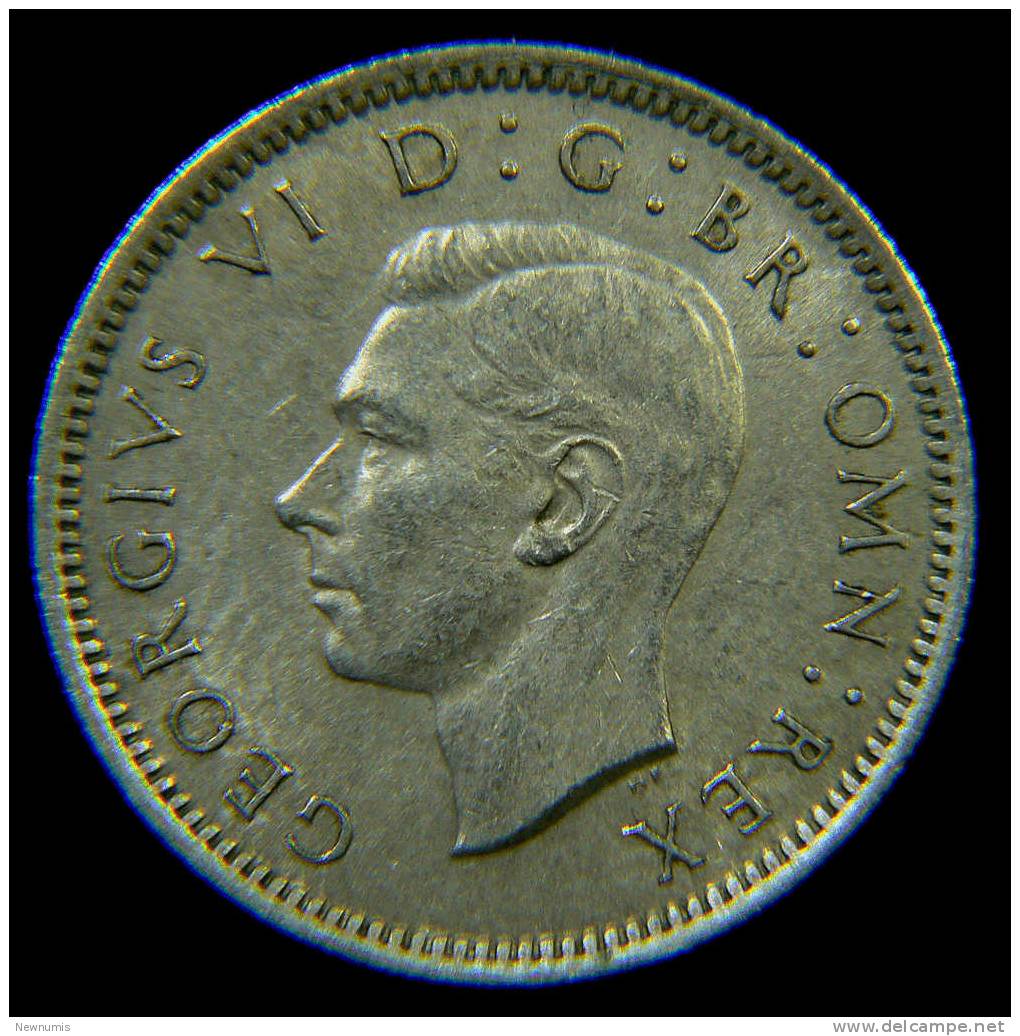 GRAN BRETAGNA 6 PENCE 1949 - H. 6 Pence