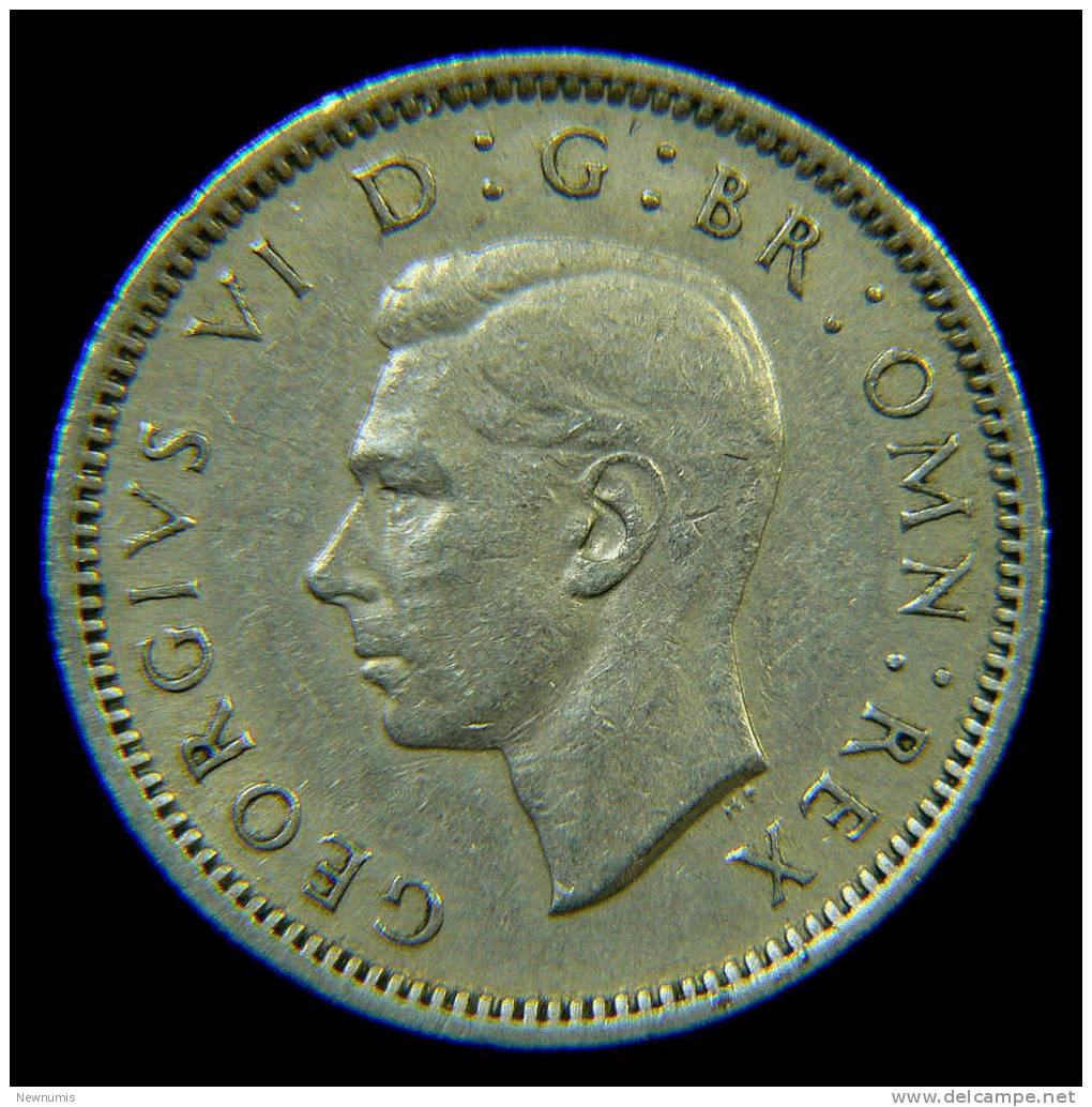 GRAN BRETAGNA 6 PENCE 1948 - H. 6 Pence