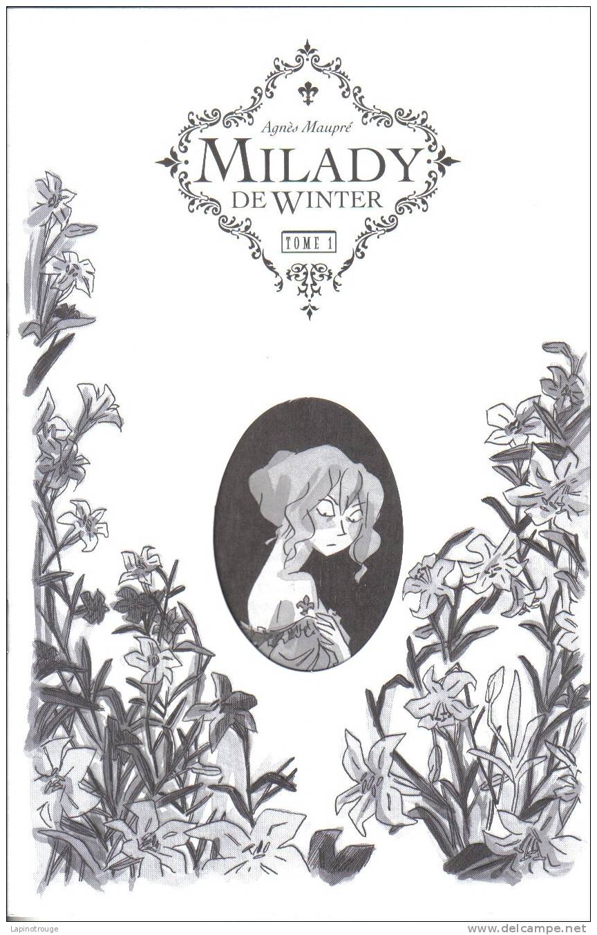 Dossier De Presse MAUPRE Agnès Pour Milady De Winter Ankama 2010 - Presseunterlagen