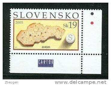 SLOVAKIA  2005 EUROPA CEPT  MNH - 2005