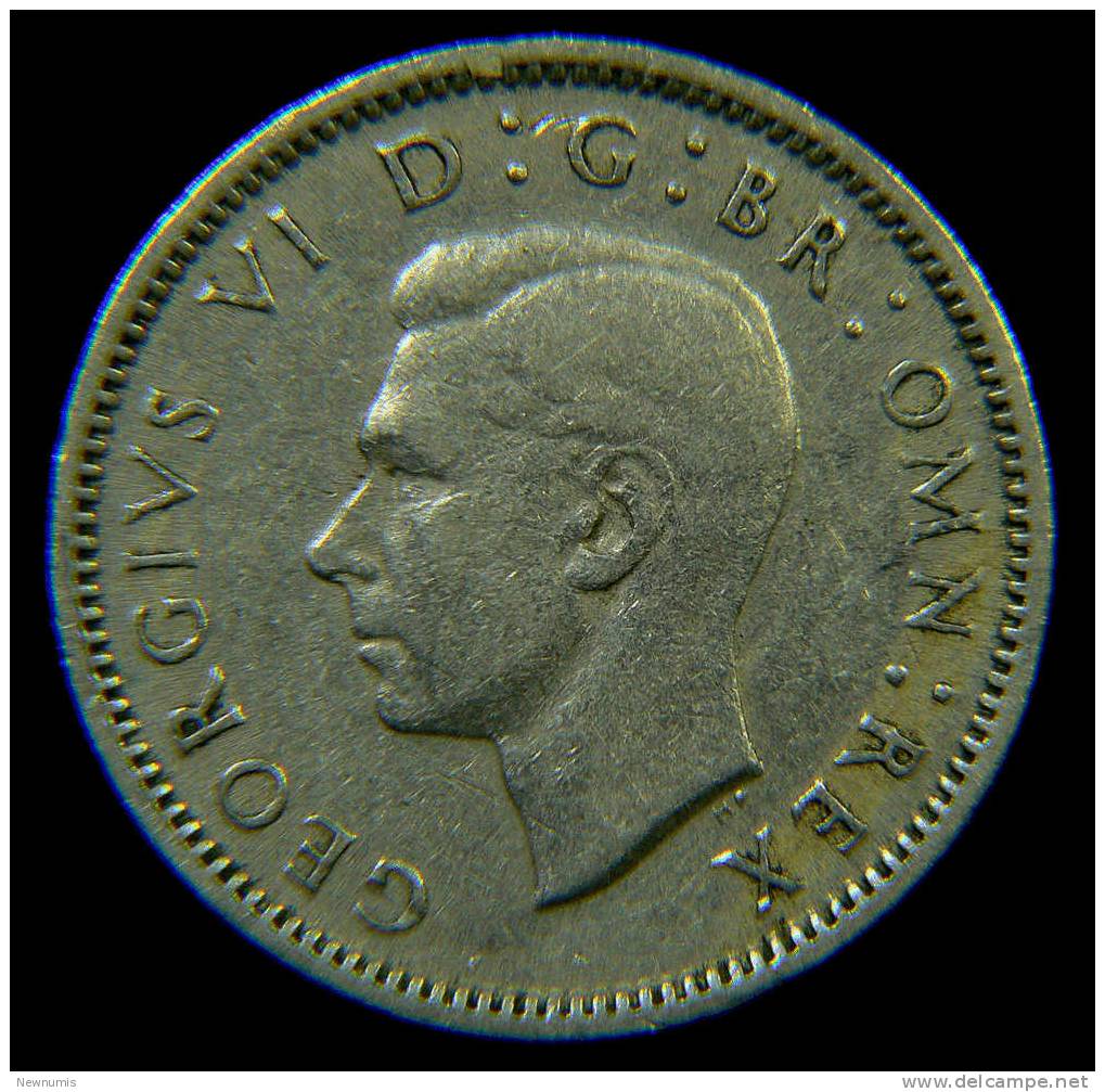 GRAN BRETAGNA 6 PENCE 1947 - H. 6 Pence