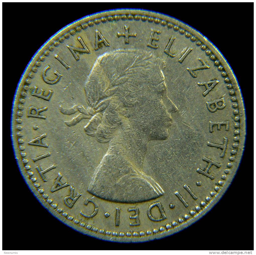 GRAN BRETAGNA 1 SHILLING 1954 - I. 1 Shilling