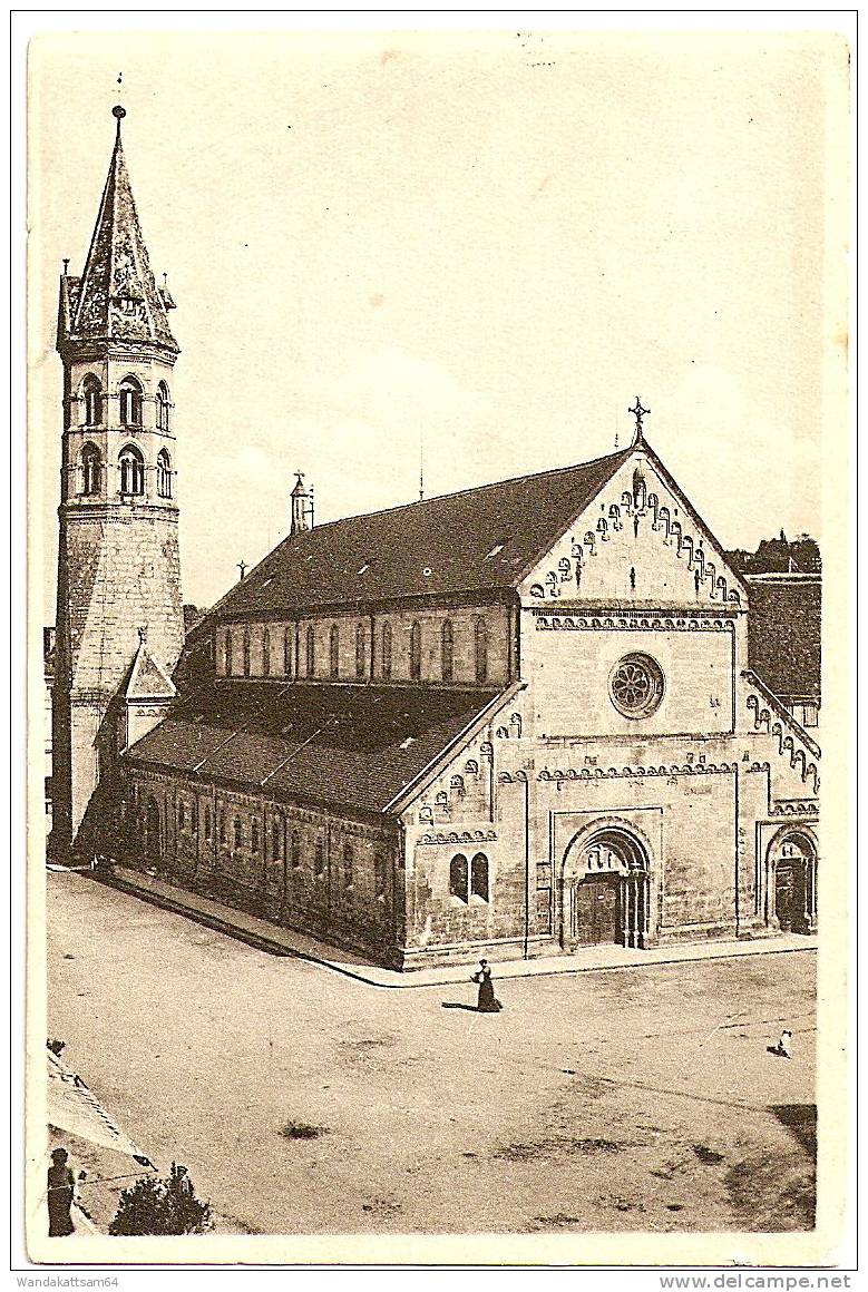 AK Schwäb. Gmünd - St. Johanniskirche 22. 6. 42. - 18 SCHWÄBISCH GMÜND A Nach Seifhennersdorf Mit 1 X 6 PF DEUTSCHES REI - Schwaebisch Gmünd