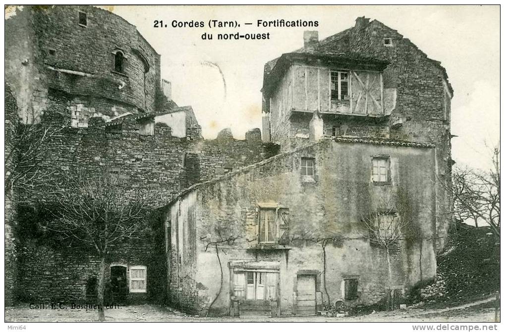 81-- CORDES -- FORTIFICATIONS DU NORD-OUEST -- - Cordes