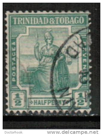 TRINIDAD & TOBAGO  Scott #  12  F-VF USED - Trinidad & Tobago (...-1961)
