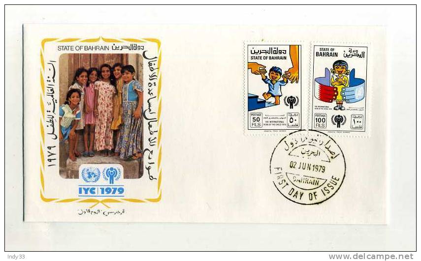 - BAHREIN . FDC . CACHET 2/6/79 - Bahrein (1965-...)