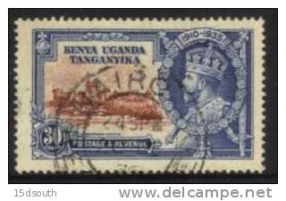 Kenya Uganda Tanganyika - 1935 Silver Jubilee 30c Used - Kenya, Uganda & Tanganyika