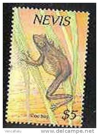 Nevis - Frog, 1 Stamps, MNH - Kikkers