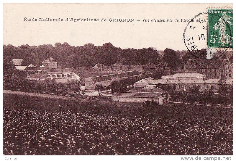 4279   GRIGNON  école Nationale D Agriculture  Circulée  1913 - Grignon